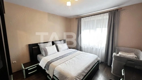 Apartament mobilat utilat 2 camere 2 locuri de parcare Calea Cisnadiei — fotografia 1