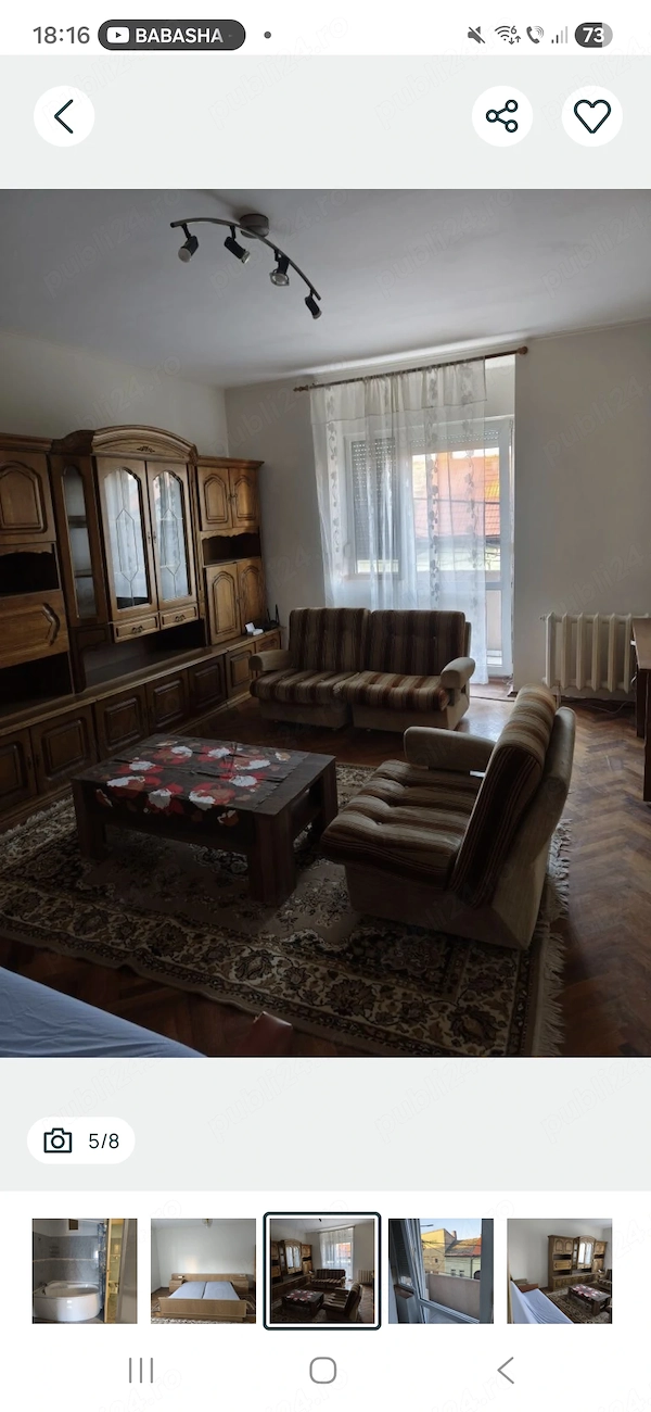 Închiriez ap. cu doua camere, zona Centrala. Et.1. Cheltuieli mici — fotografia 3