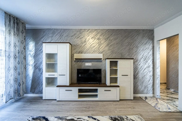 Militari - Preciziei, 2 camere, 62mp, mobilat utilat complet, 3/10, centrala, AC — fotografia 1