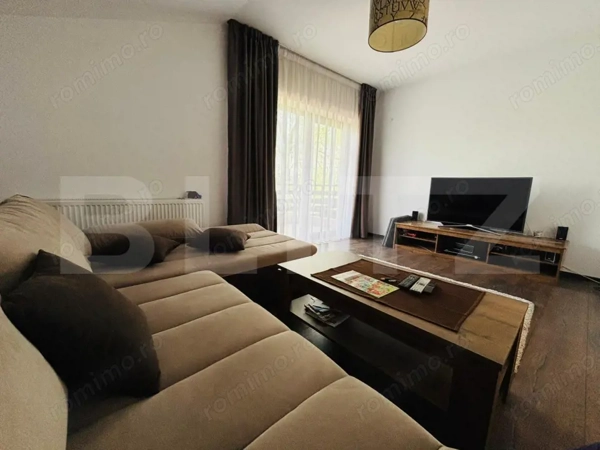 Apartament 2 camere, 48 mp, balcon panoramic, parcare inclusă, zona Nord — fotografia 3