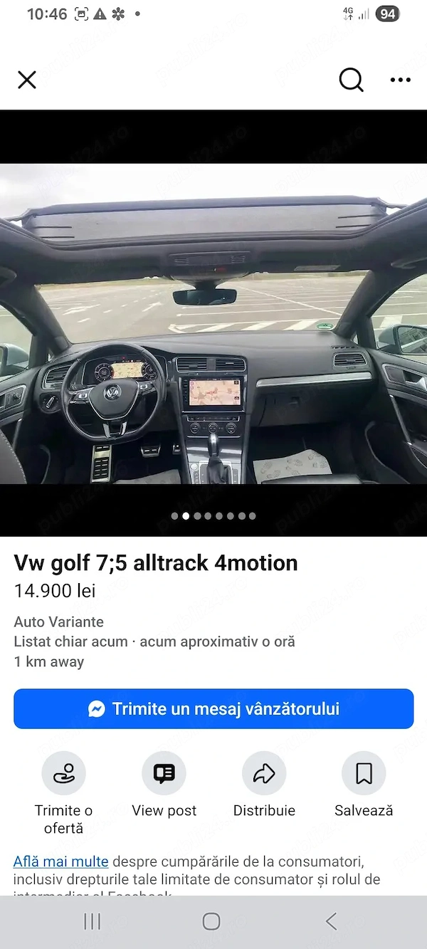 VOLKSWAGEN Golf 2019 — imagine 5