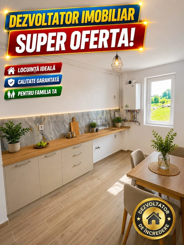 Apartament Lux 2 camere predare imediata direct dezvoltator — fotografia 1