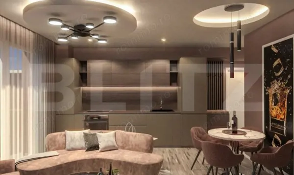 Apartament cu 3 camere, semifinisat, 48.45 mp, zona Primariei — fotografia 1