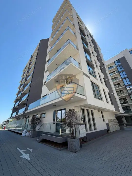 2 camere, Mamaia Nord Meraki Resort, et 7/7, 48mp, balcon 8mp, mobilat si utilat — fotografia 3