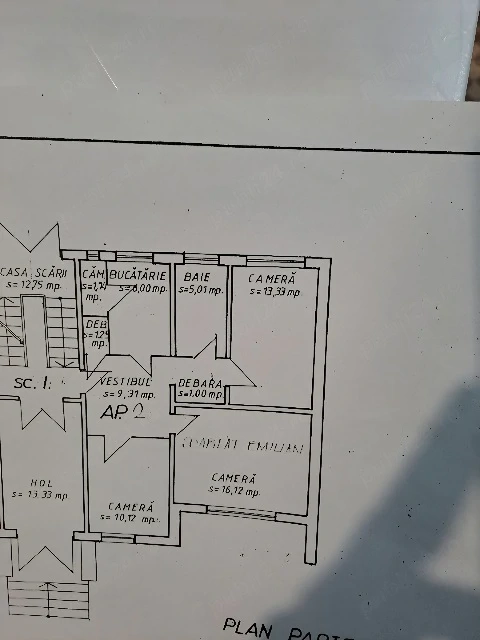 Vand 3 camere Manastur - negociabil — fotografia 3