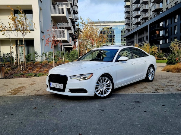 Audi a6 c7 2.0 tfsi premiun 220cp benzina euro 5 2013 automat trapa piele side assist camera
