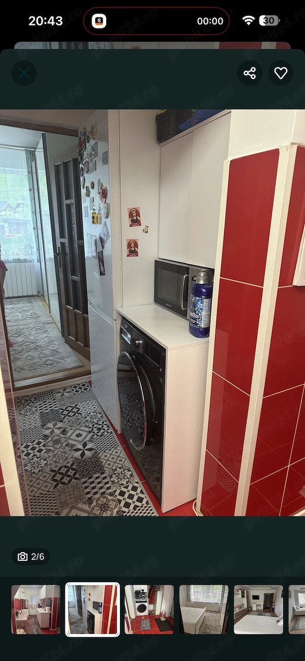 Vând apartament 2 camere mobilat parter cu beci foarte curat și înalt preț 30.000 negociabil — fotografia 2