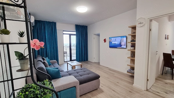 Închiriez pe termen lung apartament 2 camere Mamaia Nord, mobilat si utilat — fotografia 1