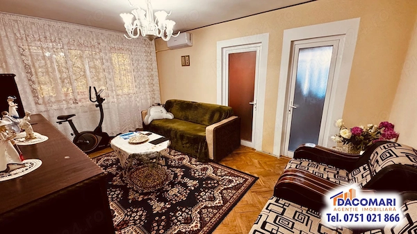 Apartament 3 camere, 67 mp, 2 balcoane, mobilat și utilat — fotografia 3