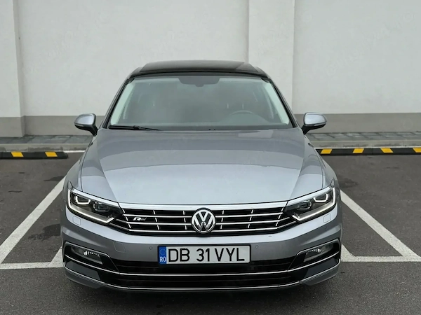 VW PASSAT B8 R-Line 2.0 TDI 2018-09 Full Led Panorama Istoric Real