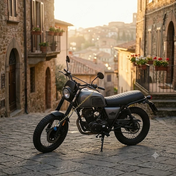 Vând motocicletă aproape nouă, Brixton Felsberg 125