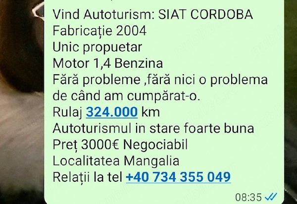 SEAT Cordoba 2004 — imagine 2