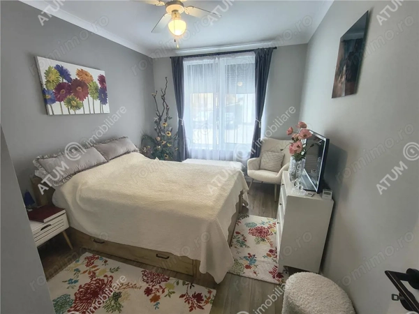 Apartament cochet cu 3 camere, gradina si 3 parcari in zona Selimbar — fotografia 3
