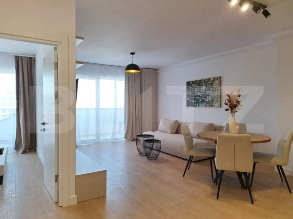 Apartament lux 2 camere 45 mp, terasa 10.50 mp, etaj intermediar, garaj, Eroilor — fotografia 3