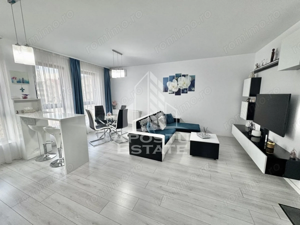 Apartament cu 2 camere la etajul 1 cu lift complet mobilat si utilat — fotografia 3