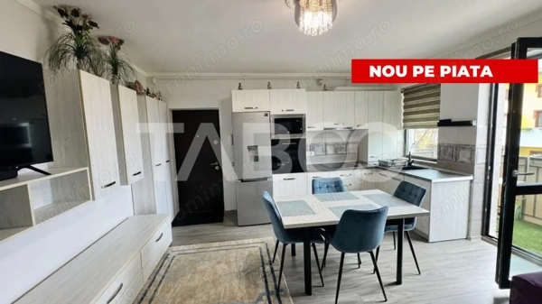 Apartament 3 camere de vanzare 54 MPU MOBILAT UTILAT PARCARE Selimbar — fotografia 1
