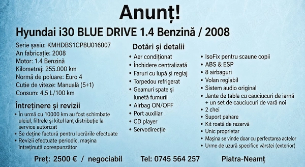 HYUNDAI i30 2008 — imagine 2