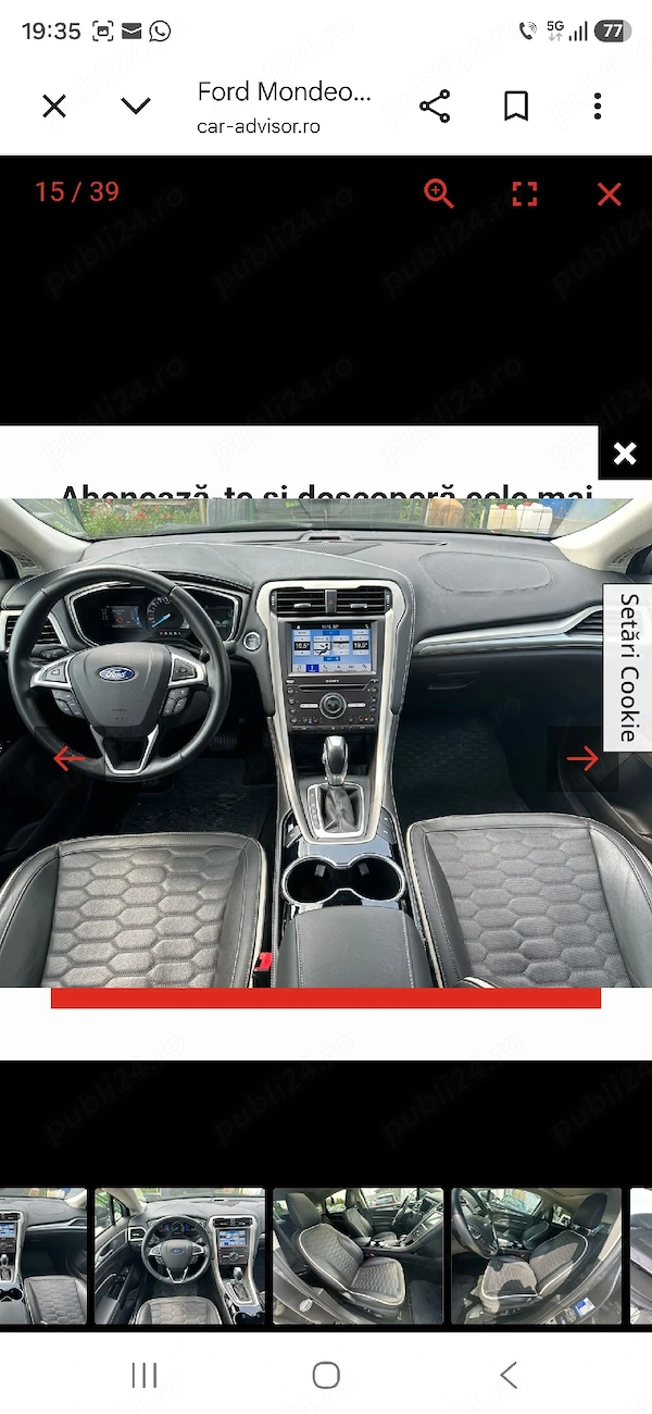 FORD Mondeo 2018 — imagine 4