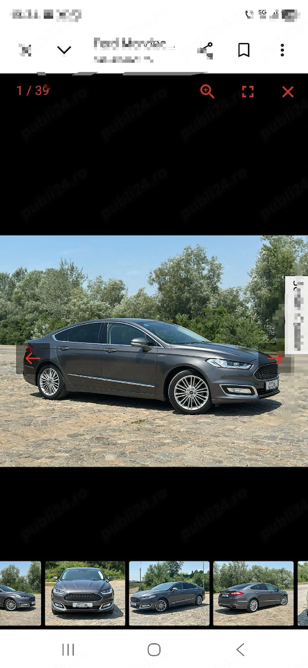 FORD Mondeo 2018 — imagine 5