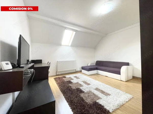 Apartament mobilat - 1 camera - zona Buziasului - COMISION 0% — fotografia 1