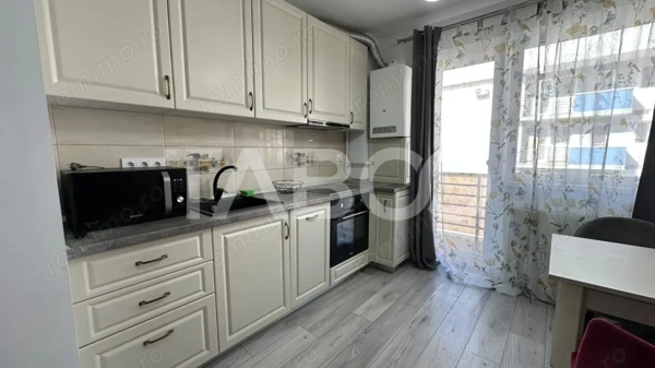 Apatament de inchiriat 2 camere decomandate balcon zona Turnisor Sibiu — fotografia 1
