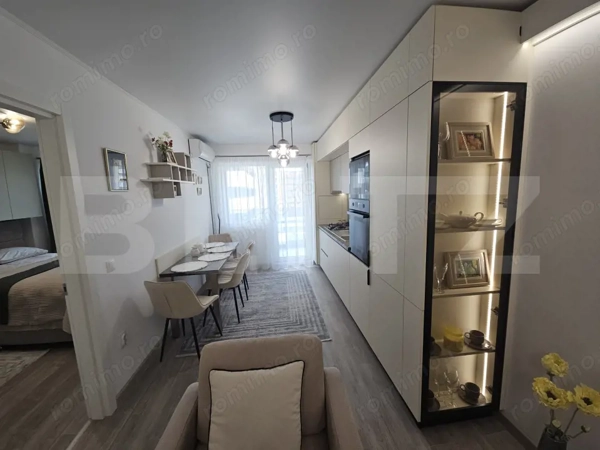 Apartament 2 camere, 44 mp, mobilat complet, zona Copou — fotografia 3