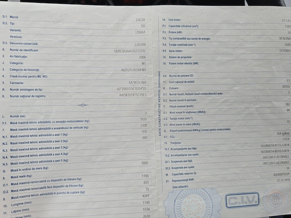 DACIA Logan 2006 — imagine 4