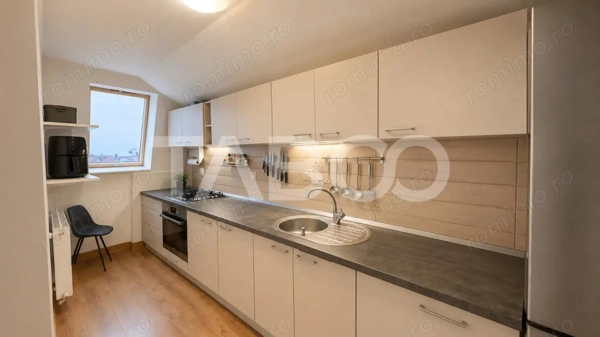Apartament 3 camere de vanzare mobilat utilat 77 mp Arhitectilor Sibiu — fotografia 2