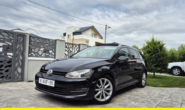 Vw Golf 7 Automat Panoramic Camera Distronic Lane Assist Euro 6 Keyless Goo Entry 1.6 Tdi 110 cp