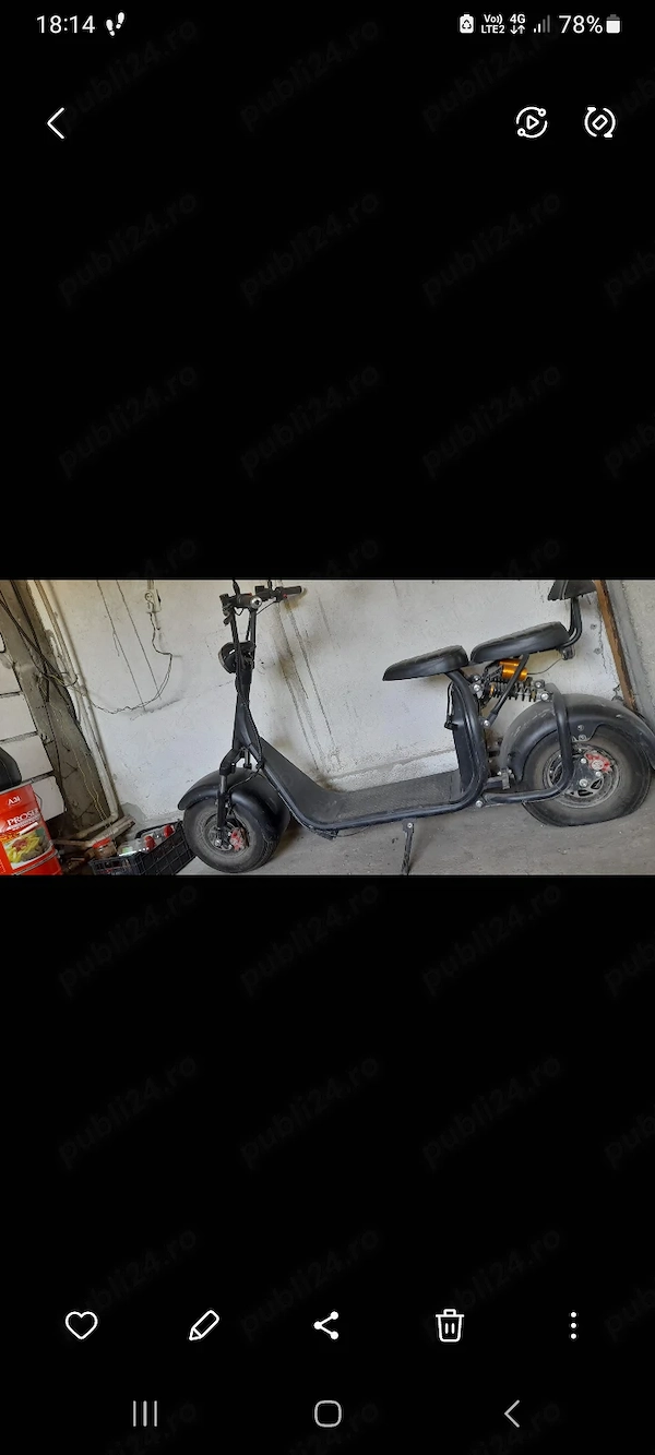 Vand scuter electric