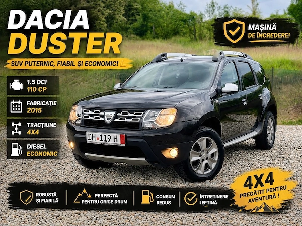 DACIA Duster 2015 — imagine 4