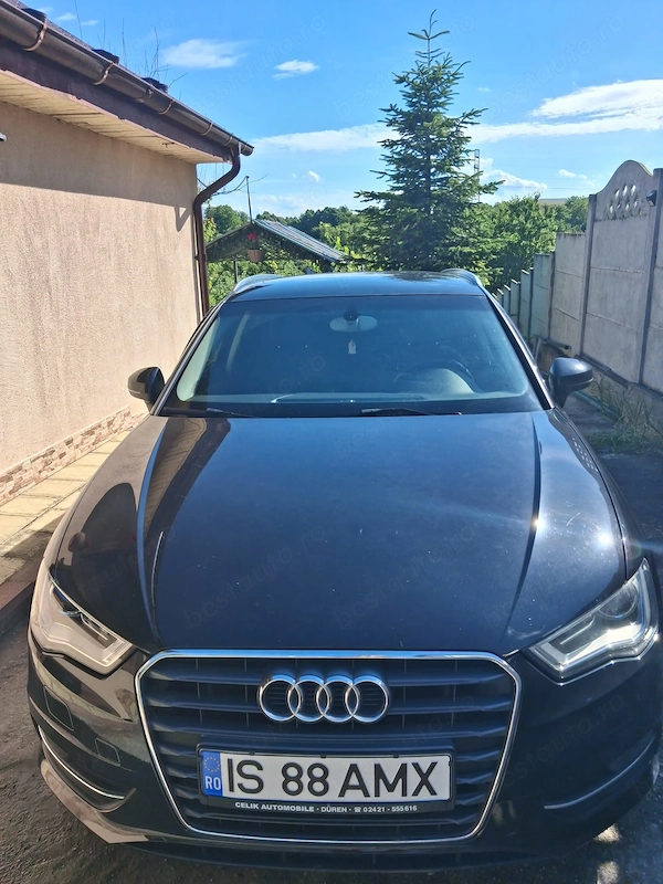 Audi A3 sportback,2014,benzină,cutie manuală,stare foarte bună ,8500 euro negociabil.