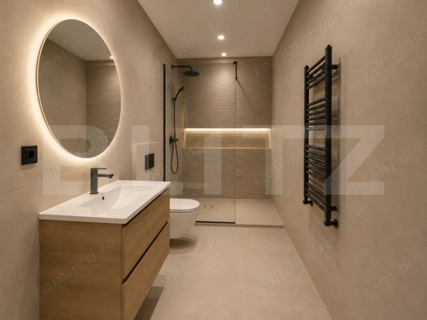 Apartament 2 camere, 53 mp, etaj intermediar, bloc nou, Zona Elite City — fotografia 3
