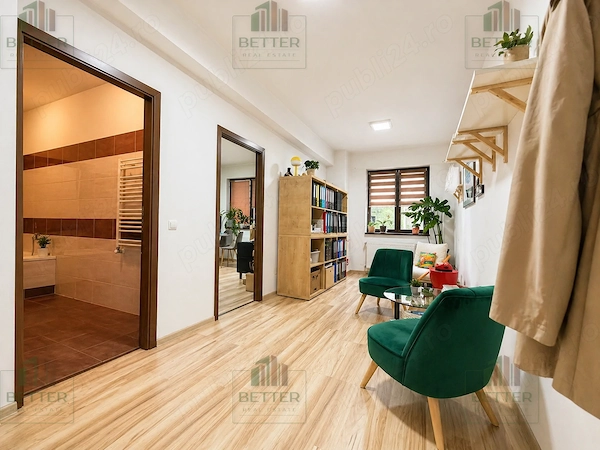 Apartament 4 camere Spațiu comercial, 106 mp, lângă Metrou Dimitrie Leonida — fotografia 3