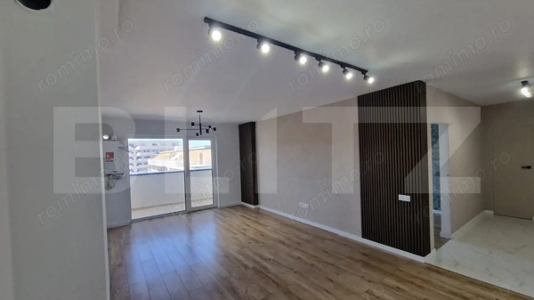 Apartament semidecomandat, 2 camere, 53 mp utili, terasa, finisaje noi — fotografia 2