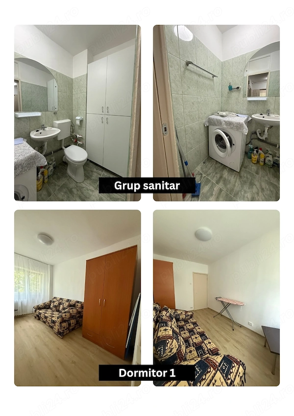 Apartament de închiriat, 3 camere, 2 băi, zonă Arena Națională, 70 mp — fotografia 2