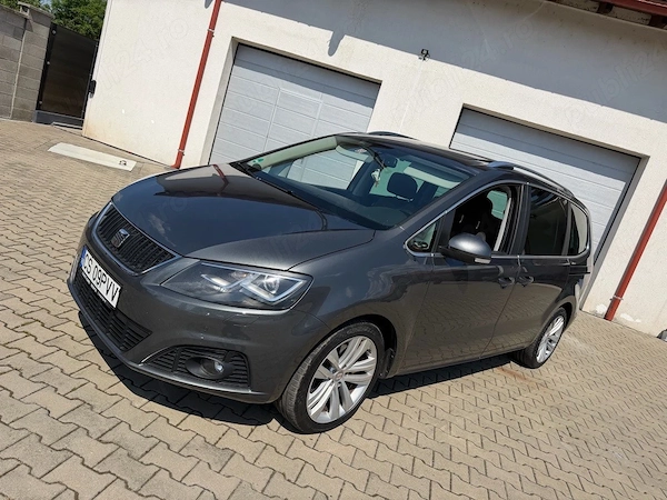 Seat Alhambra - 7 Locuri - Cutie automata - 2.0 TDI 170cp - E5 - An 2013 - Panoramic - Navigatie -