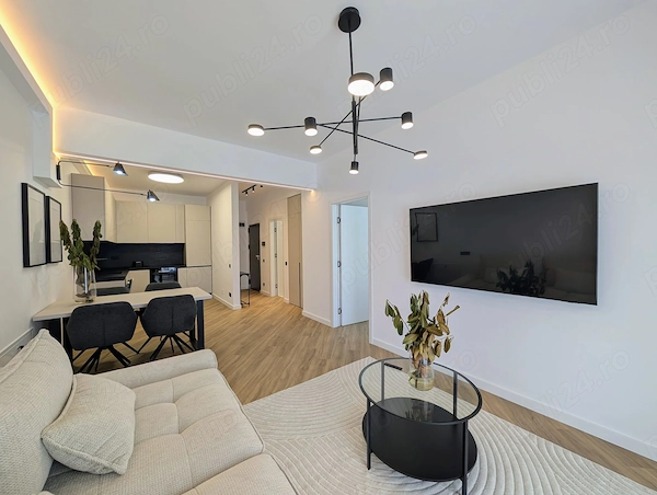 Apartament modern cu 2 camere, complet mobilat și utilat, zona Tineretului — fotografia 1