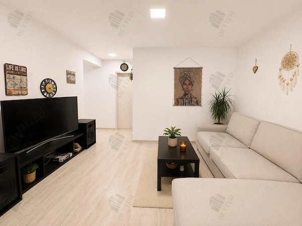 Apartament 3 camere decomandat, 70 mp, parcare subterană, Strada Solstițiului — fotografia 3