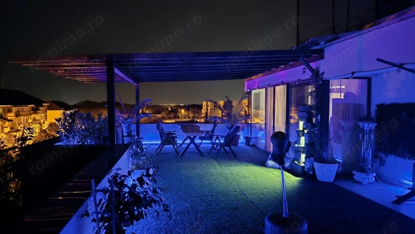 Penthouse premium 250 mp cu terasă și teren de fotbal privat Zona Romanescu — fotografia 1