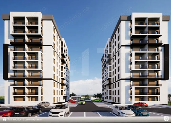 Apartament 2 camere open-space, 55.80 mp, Valea Rosie Complex Satina Park — fotografia 1