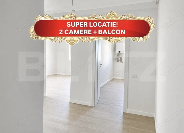 Apartament cu 2 camere, Etaj 1, Balcon, 1 loc parcare, TVA INCLUS, Giroc — fotografia 1