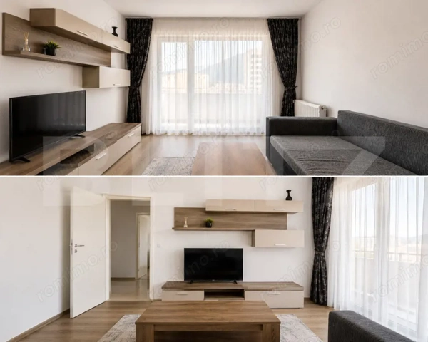 Garsoniera moderna spatioasa 42 mp + 7 mp balcon deschis | Racadau, Brasov — fotografia 1