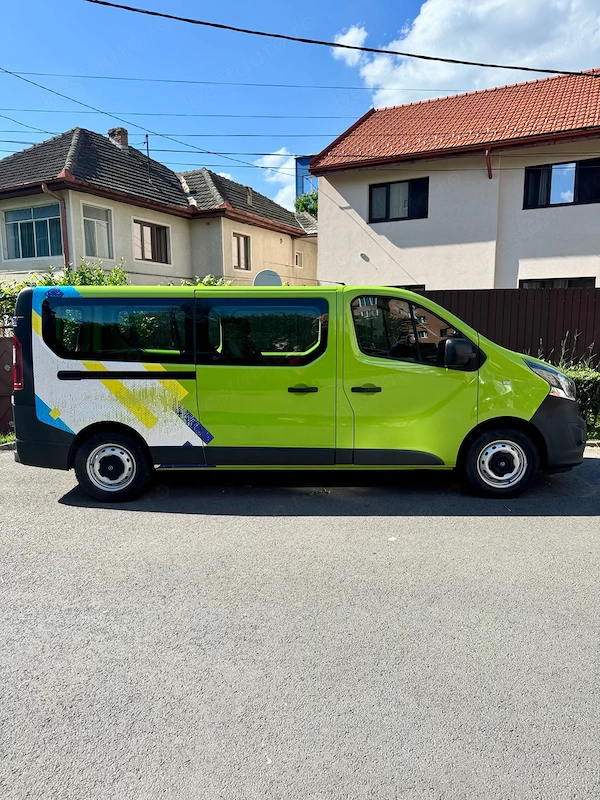 Opel Vivaro 2016 08 L2H1 9 locuri extralung M1 RAR si revizie facuta
