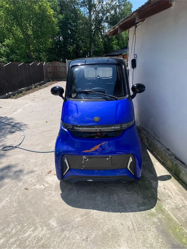 masina electrica fara permis modificata 130km autonomie