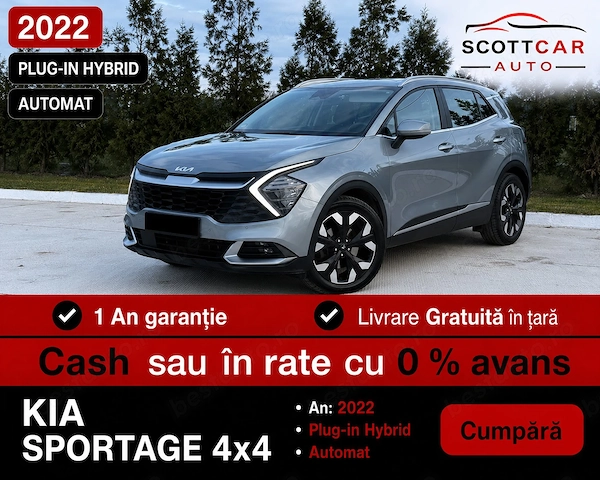 Kia Sportage 2018 Plugi-In-Hybrid 4x4 I Automata I Full Led I Navi I Garantie 12 Luni