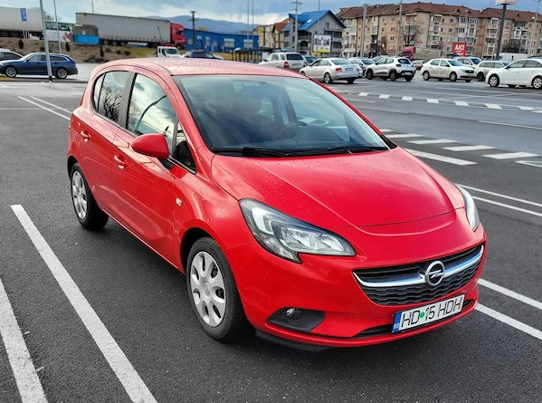 OPEL CORSA 1.4 BENZINA 2017 Unic proprietar, Carte service, Dotari premium