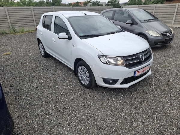Dacia Sandero 1.5D an 2014, Klima, Navy, Posibil RATE si Garantie