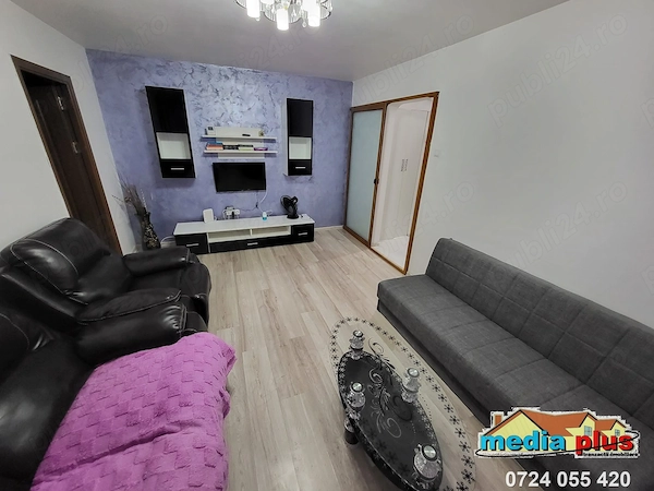 Apartament 2 camere de închiriat, Bd. G. Coșbuc mobilat și utilat complet — fotografia 2