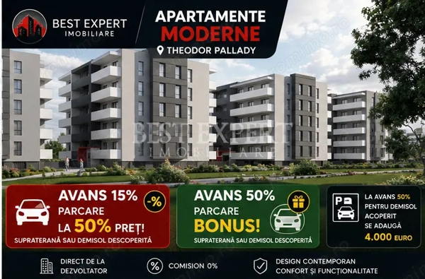 Apartament Nou 2 Camere | Încălzire în Pardoseală | Parcare Inclusa la Avans 50% — fotografia 3